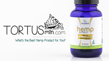 Tortus Mtn - Bluebird Botanicals 450 mg Bottle, 15 mg gel cap