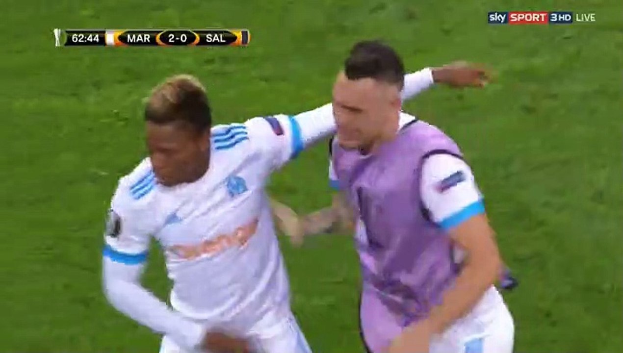 Clinton N'Jie Goal HD - Marseille 2-0 Salzburg 26.04.2018 - Video Dailymotion_2