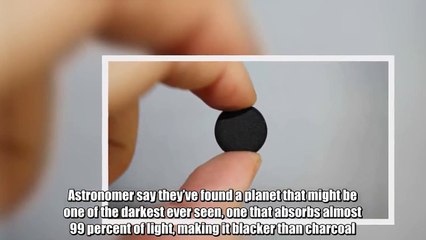 இந்த கிரகம் கருப்பா பயங்கரமா இருக்கு பாஸ்!