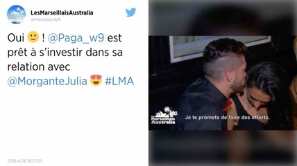 Les Marseillais Australia : Paga promet de faire des efforts avec Julia !