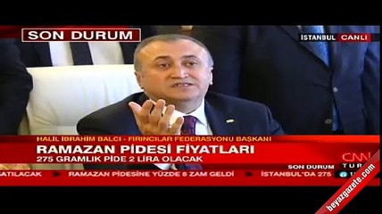 Ramazan pidesinin fiyatı belli oldu