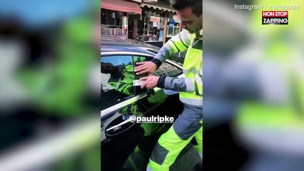 Mario Götze : Quand la star du Borussia Dortmund vous apprend à forcer une voiture (Vidéo)