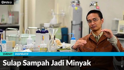 #1MENIT | Sulap Sampah Jadi Minyak