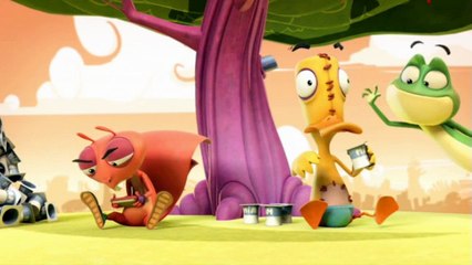 Kaeloo S1E3 Let's Play Red Light Green Light