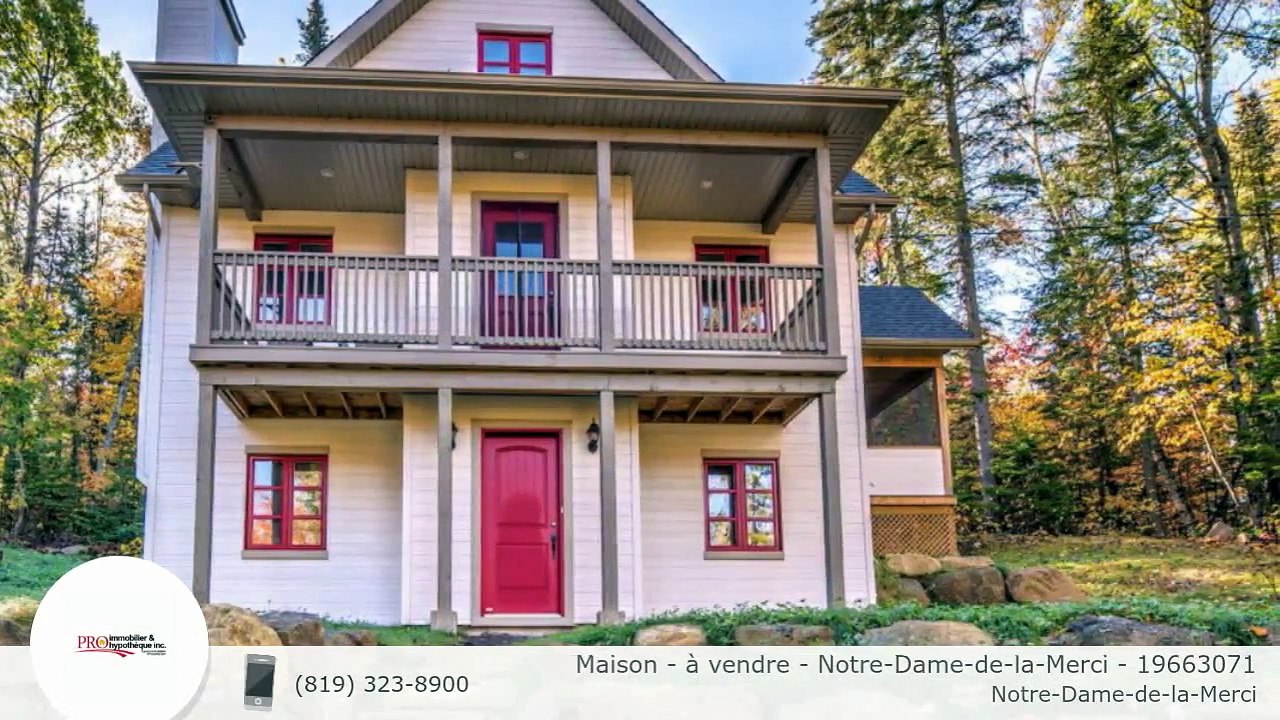 Maison à vendre NotreDamedelaMerci 19663071 Vidéo Dailymotion