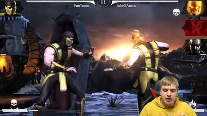 MKX Mobile: Slasher Jason and Ravenous Mileena combo. One of the best teams!