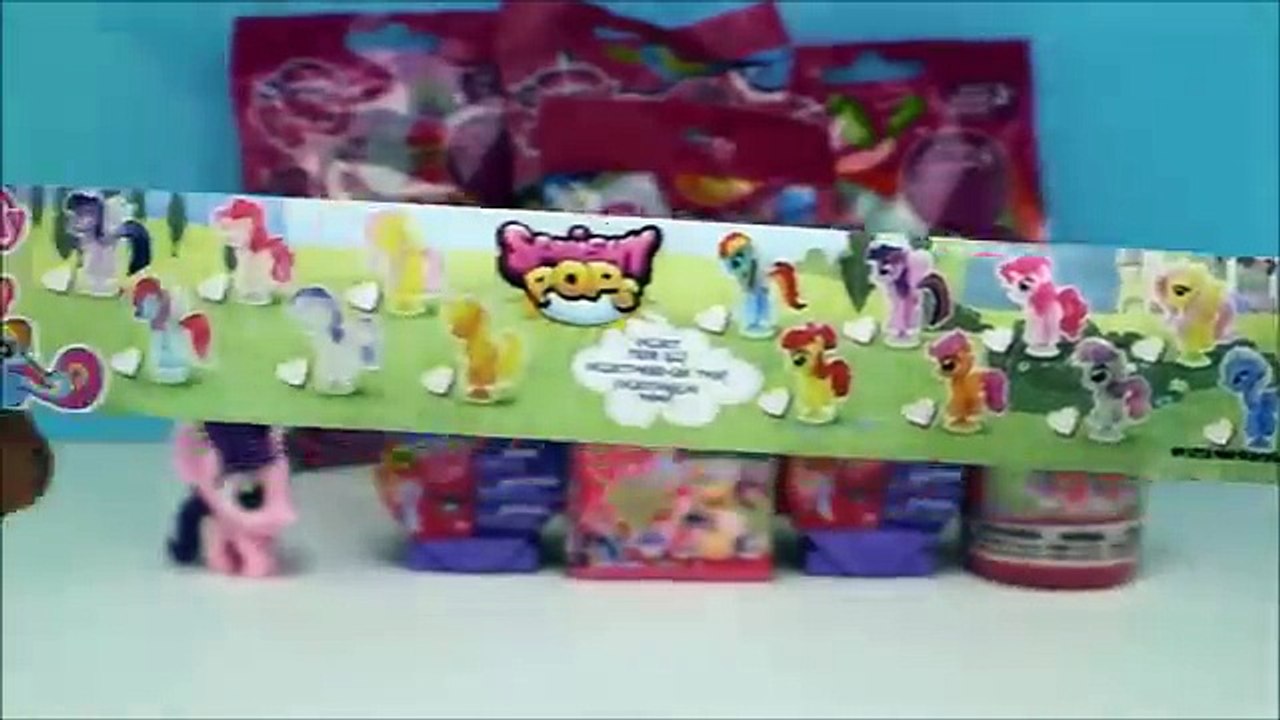 MLP Series 6 Fashems My Little Pony Squishy Pops Series 4 Stackems ...