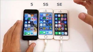 iPhone 5 vs iPhone 5S vs iPhone SE (Speed Test)