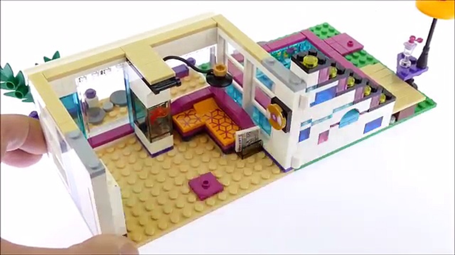 Lego Friends 41135 Livis Pop Star House - Lego Speed Build Review - video  Dailymotion