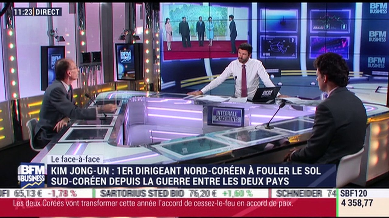 Thibault Prébay VS Thierry Apoteker (2/2): Quels sont les enjeux économiques du sommet entre les deux Corées et de la rencontre Trump-Merkel ? - 27/04