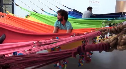 Hammocks at Tate Liverpool!