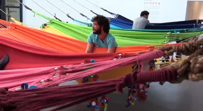 Hammocks at Tate Liverpool!
