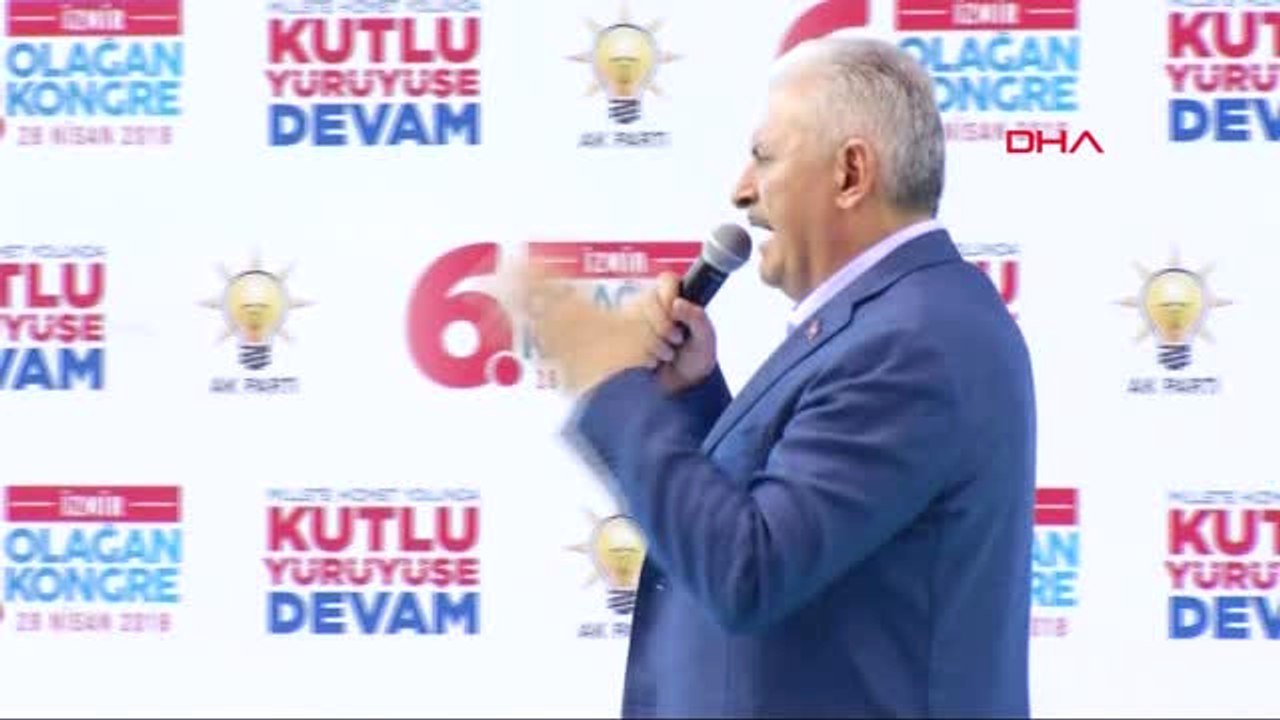 İzmir-Başbakan Binali Yıldırım AK Parti İl Kongresi'nde Konuştu-3