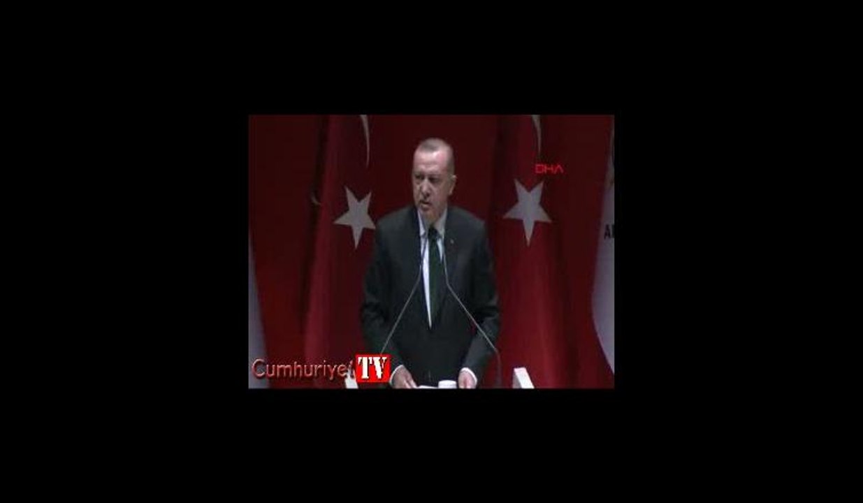 Erdoğan: Her şey ortada