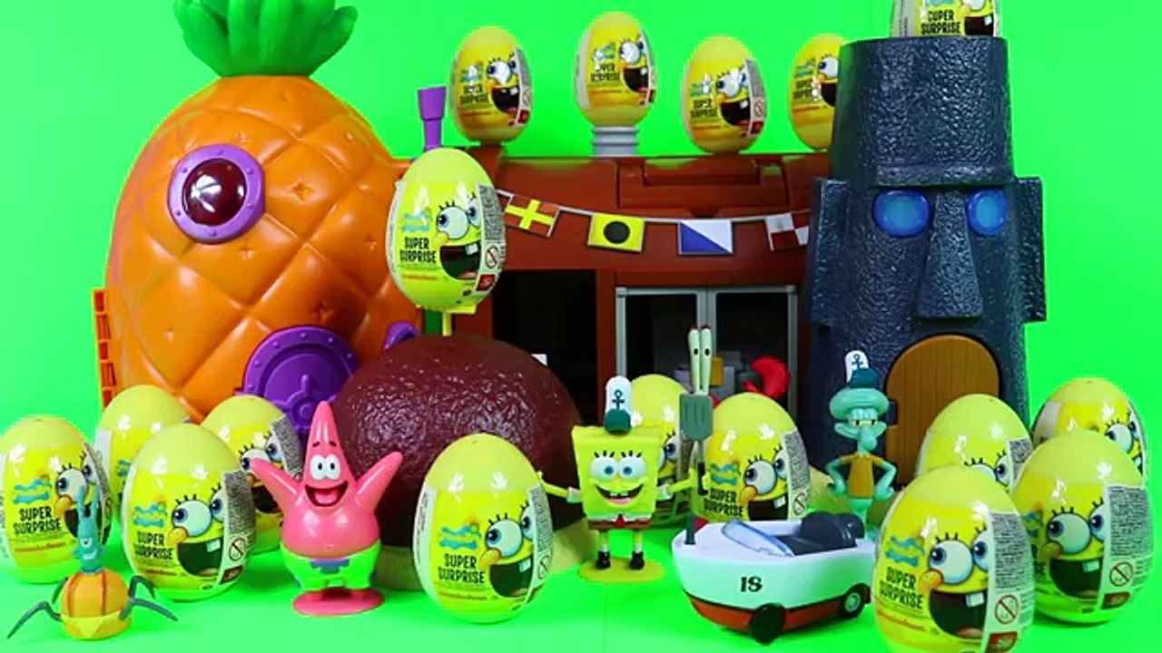 Spongebob Squarepants Super Surprise Eggs & Simba Toys | Huevos ...