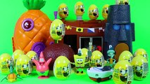 Spongebob Squarepants Super Surprise Eggs & Simba Toys | Huevos Sorpresa De Bob Esponja