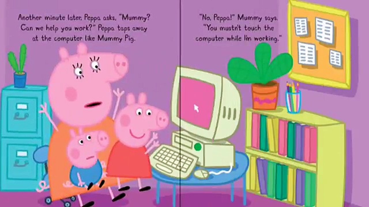Peppa Pigs Family Computer- KidsChannelTV