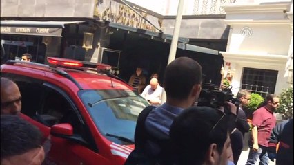 Fatih'te otelde yangın - İSTANBUL