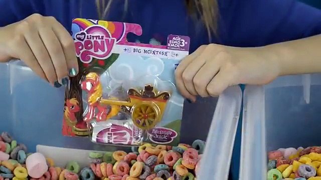 CHALLENGE: TOY HUNT IN HUGE PILES OF CEREAL! SHOPKINS, MINECRAFT, MLP, THE UGGLYS | PLP TV
