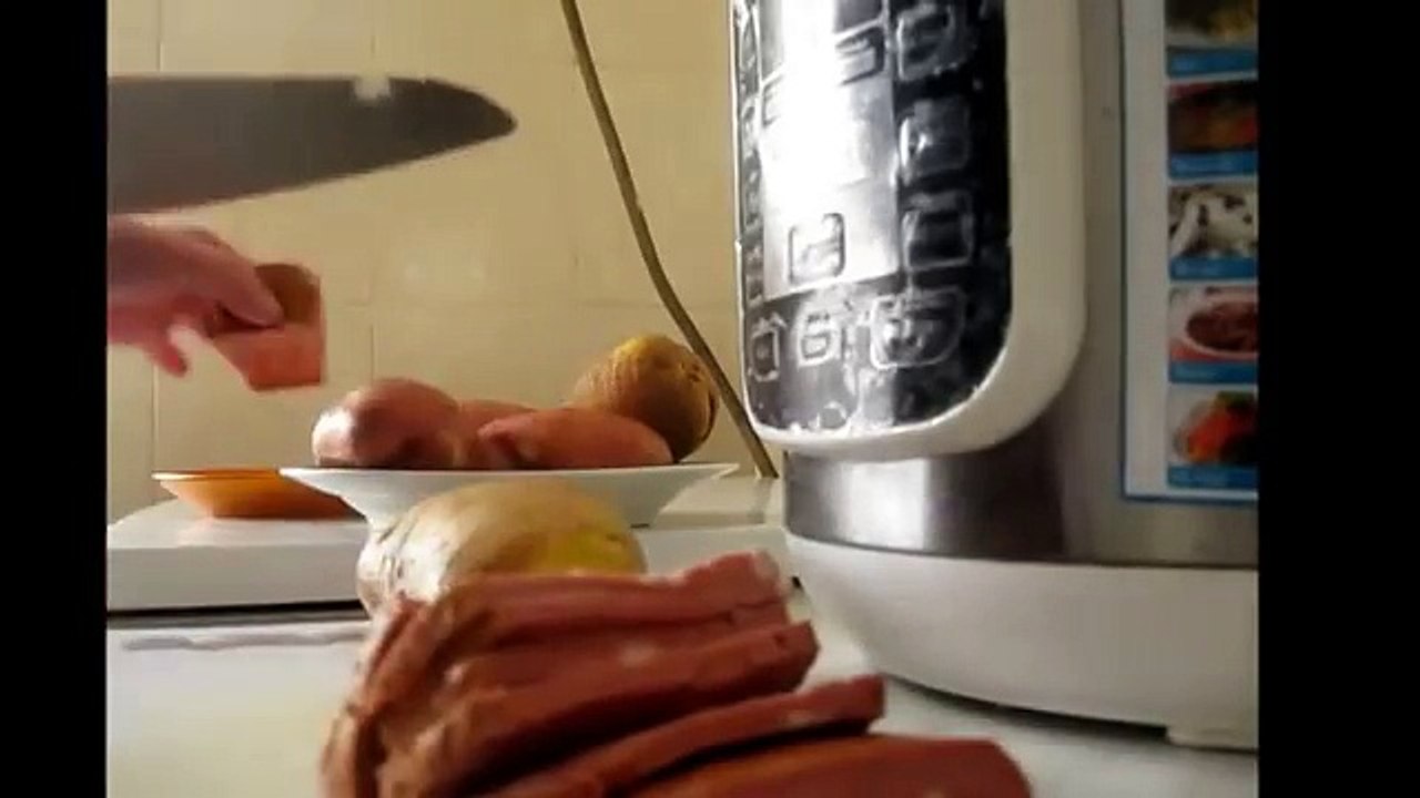 Картошка гармошка запечённая в мультиварке