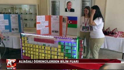 Aliağalı Öğrencilerden Bilim Fuarı