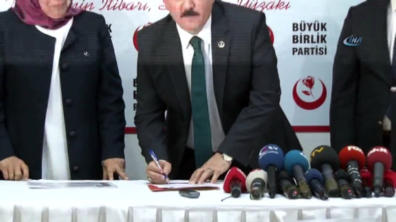 BBP Genel Başkanı Mustafa Destici, Milletvekili Adayı Olacağını Açıkladı