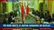 PM Modi meets President Xi Jinping, begins informal talks in Wuhan, China