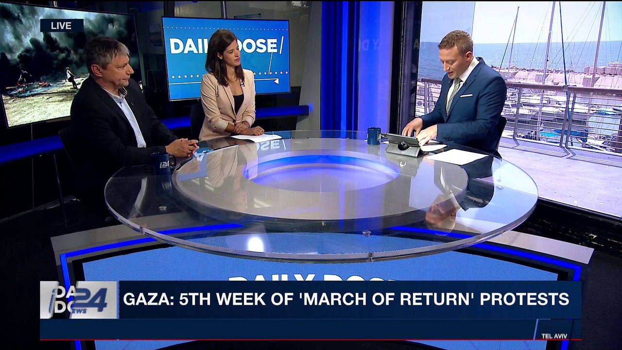 DAILY DOSE | Gaza: 5th week of 'March of Return' protests | Friday, April 27th 2018