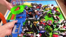 Cars for Kids | Hot Wheels Fast Lane Tomica Ultimate Garage Playset | Fun Toy Cars for Kids!