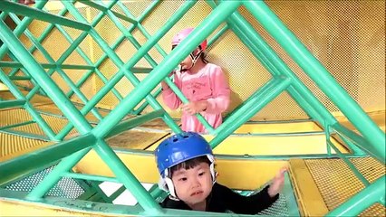 ★「巨大ジャングルジム！」 in ビッグバン★huge jungle gym★