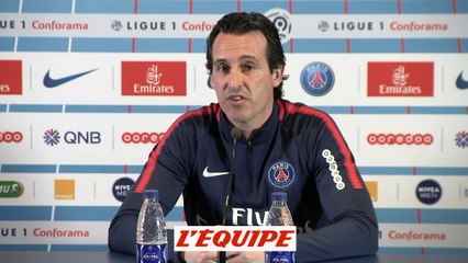 Emery «Important de maintenir de la motivation» - Foot - L1 - PSG