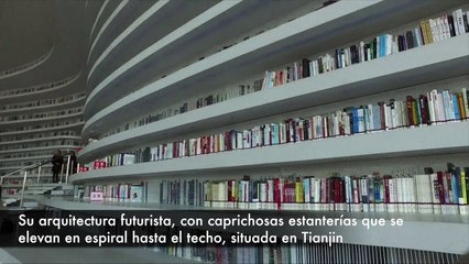 ¡IMPRESIONANTE! Carlos Malpica Flores: Conoce la biblioteca futurista China