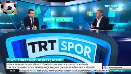 BEŞİKTAŞ 3 MAYISTAKİ DERBİYE CIKMIYORUZ