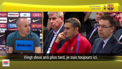 Barça : Les larmes de crocodile d'Iniesta qui annonce son départ du club