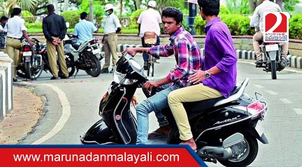 students driving without license in kerala