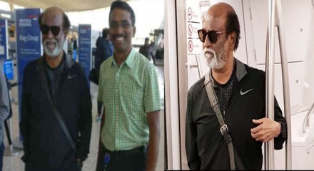 அமெரிக்காவில் stylish ரஜினி: வைரல் புகைப்படம்