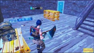 Fortnite Battle Royal - Playing Solo Q 3 frags Top 12