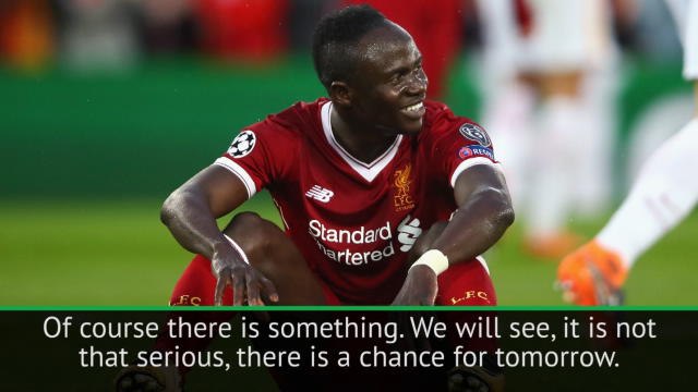 Klopp confirms Mane has 'chance' of facing Stoke amidst injury concerns