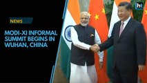 Modi-Xi informal summit begins in Wuhan, China