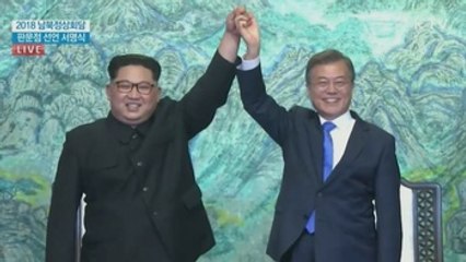 Las dos Coreas buscarán la total desnuclearización tras su cumbre