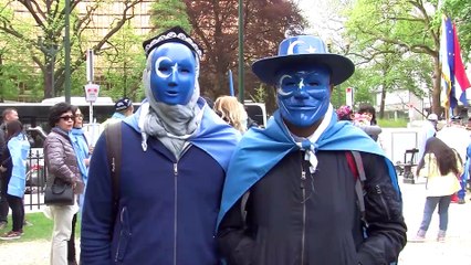 Belçika'da Uygurlara destek gösterisi - BRÜKSEL