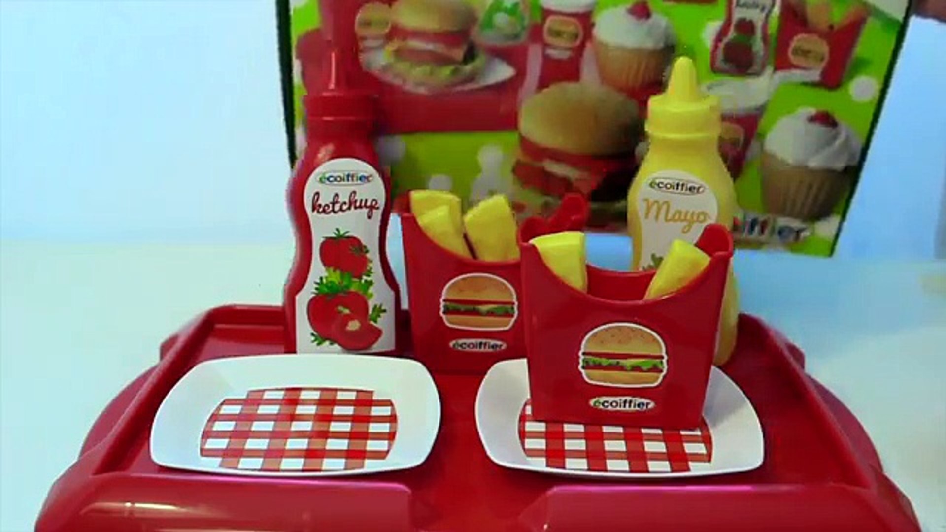 Play Doh McDonald's Restaurant Playset Pâte à modeler Hamburgers Frites  McNuggets Barbapapa - video Dailymotion