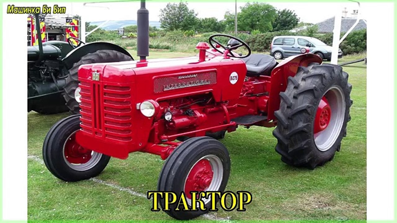 Транспорт и спецтехника, развивающий мультфильм, изучаем транспорт и звуки