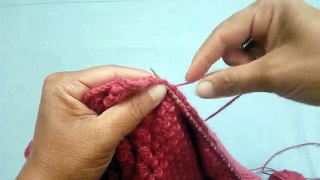 How to Knit Round Neck (step by step)