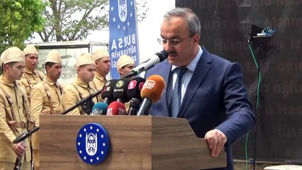 'Bursa Seyyar Jandarma Taburu' Çanakkale'ye uğurlandı