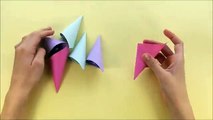 Papierschiff Falten Papier Falten Origami Boot Einfaches