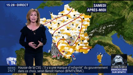 La météo pour ce samedi 28 avril 2018