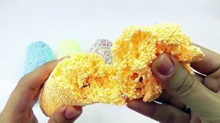 Сюрпризы трубочки из шарикового пластилина с игрушками