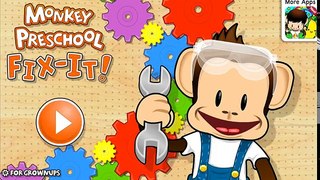 Monkey Preschool Fix it Развивающие Игры для детей