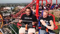 Windseeker POV Knotts Berry Farm 300 Foot Tower Swing Ride Rider Cam On-Ride